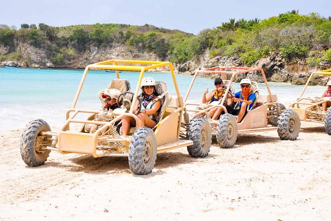 🚨 Aventura en Buggies por Punta Cana + Playa Macao, Cueva Taína y Sabores Locales 🌴🔥